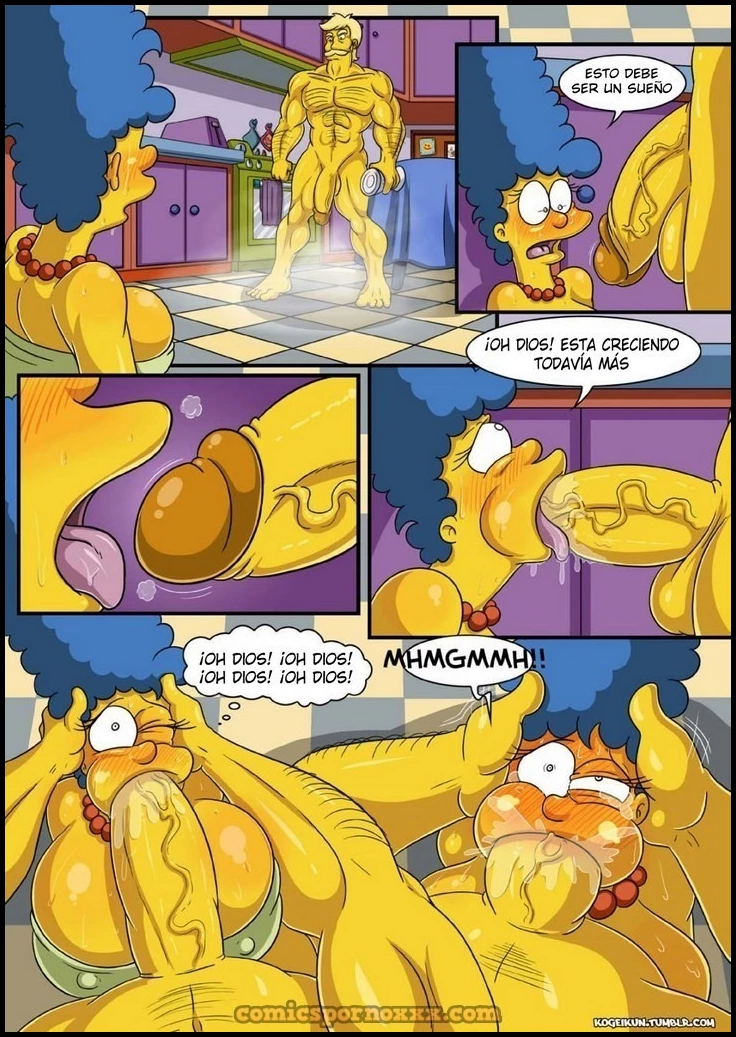 Las Fantasías Eróticas de Marge Simpson  - Imagen 3  - Comics Porno - Hentai Manga - Cartoon XXX