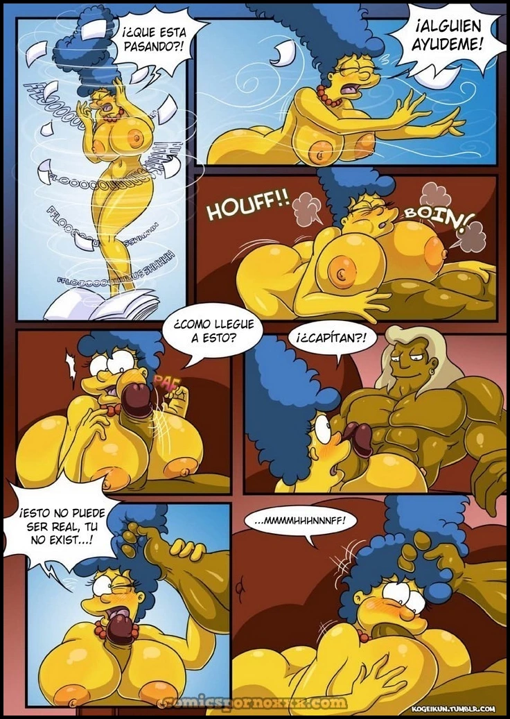 Las Fantasías Eróticas de Marge Simpson  - Imagen 7  - Comics Porno - Hentai Manga - Cartoon XXX