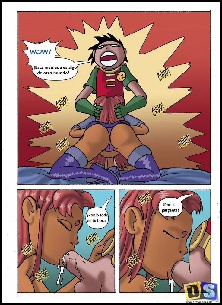 Robin se Folla a Starfire  - Imagen 3  - Comics Porno - Hentai Manga - Cartoon XXX