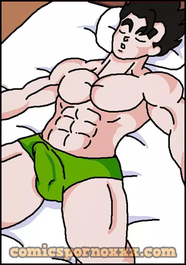 Trunks se Aprovecha de Gohan Mientras esta Dormido (Gay) - 1 - Comics Porno - Hentai Manga - Cartoon XXX