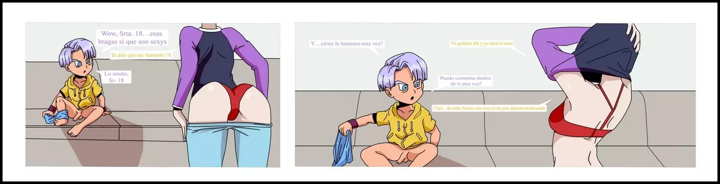 Trunks x Android 18 #1  - Imagen 4  - Comics Porno - Hentai Manga - Cartoon XXX