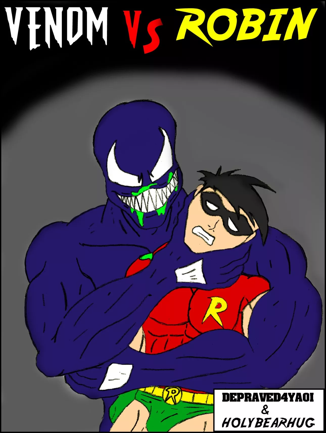 Venom Versuss Robin  - Imagen 1  - Comics Porno - Hentai Manga - Cartoon XXX