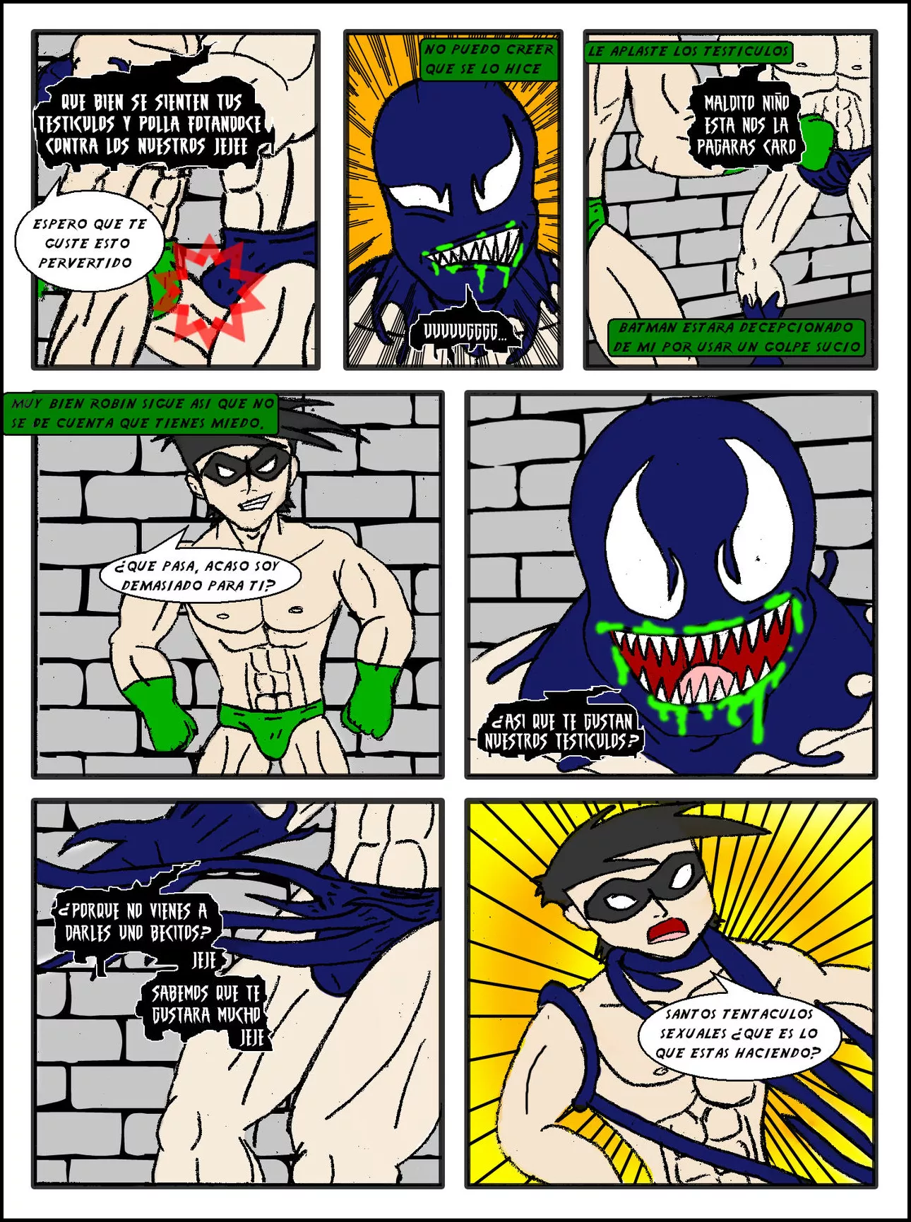 Venom Versuss Robin  - Imagen 11  - Comics Porno - Hentai Manga - Cartoon XXX