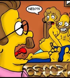 Comics Porno - +173 Imágenes Porno Hentai de Ned Flanders - 7