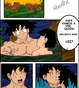 Online - Goku Hace Incesto con su Hijo Gohan en la Bañera - 2