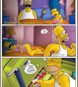 Comics XXX - La Pesadilla de Homero Simpson - 6