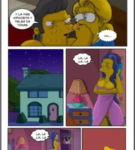 Comics XXX - Snake Culiando a Marge y a Lisa Simpson - 6