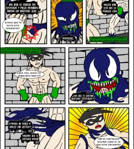 Cartoon - Venom Versuss Robin - 11