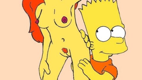 Bart Simpson se Folla a Laura Powers