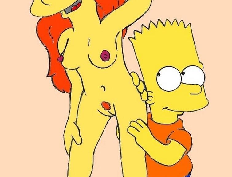 Bart Simpson se Folla a Laura Powers