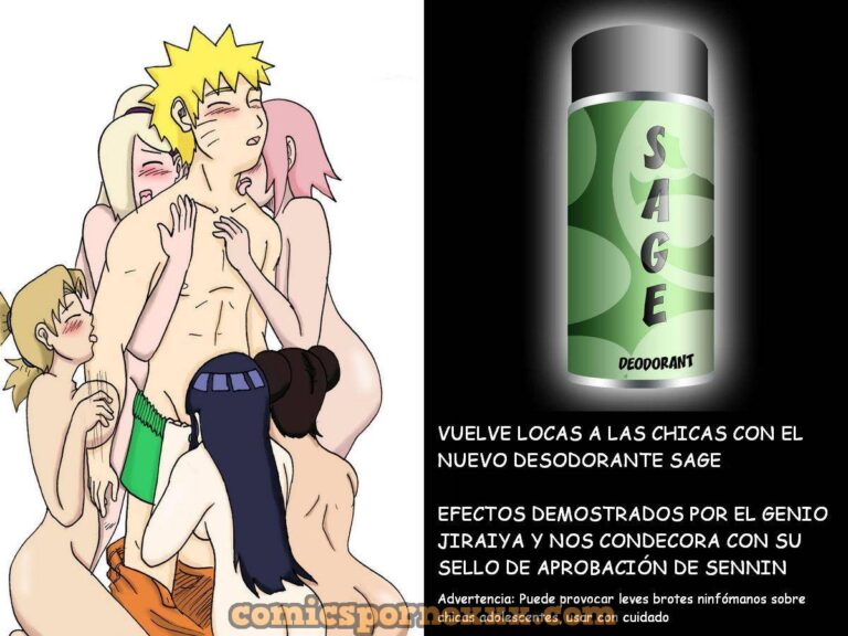 Naruto Uzumaki y el Desodorante