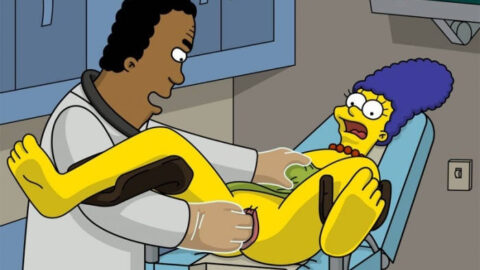 Dr. Hibbert Tiene Sexo con Marge Simpson en el Consultorio