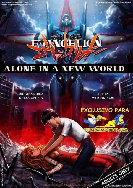 Alone in a New World (Evangelion) - Hentai - Comics - Manga