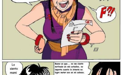 Chichi-Incentiva-Gohan-Mamando-su-Polla-Hentai-Comics-Manga