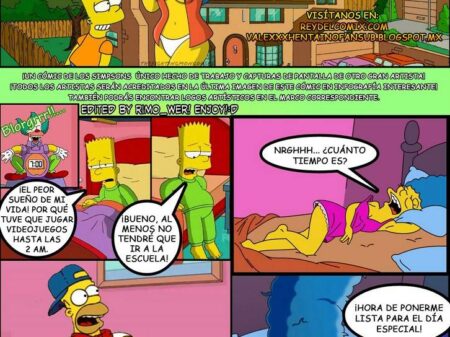Días Calientes de los Simpson - Hentai - Comics - Manga