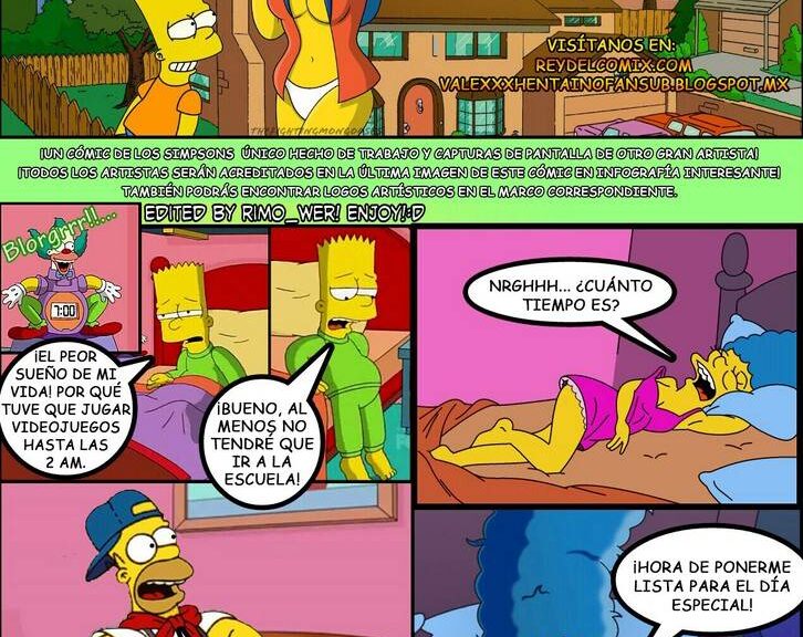 Días Calientes de los Simpson - Hentai - Comics - Manga