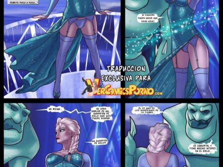 Elsa y Jack Frost - Comics - Manga - Hentai