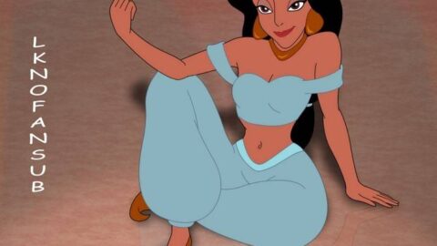 Jasmine de Aladinn Follada por Rajah