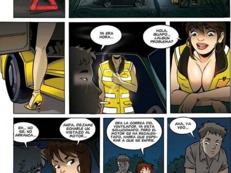Lore la Asistente en Carretera - Hentai - Comics - Manga