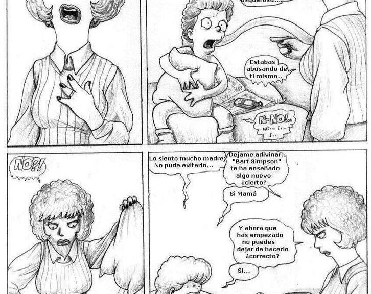 Maude Flanders y su Hijo Rod (Porno) - Hentai - Comics - Manga