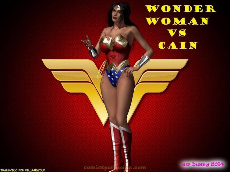 Wonder Woman Versus Cain - Hentai - Comics - Manga