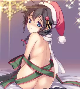 Comics Hentai Porno Ver ¡Chicas Hentai con Sombreros de Santa te Desean una Feliz Navidad!