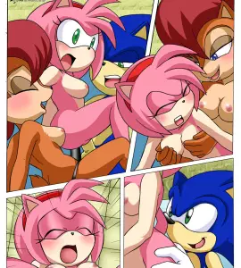 Manga - Divertida Noche de Sábado #1 (Saga Completa de Sonic, Sally, Amy, Tails, Knuckles) - 8