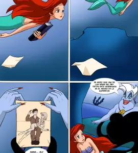 Comics Porno - El Descubrimiento de Ariel #1 (La Sirenita) - 7