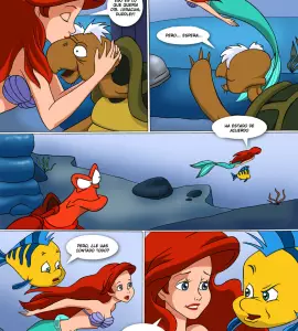 Cartoon - El Descubrimiento de Ariel #1 (La Sirenita) - 11