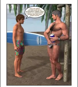 Online - Hombre Gay Peludo y Bronceado - 2