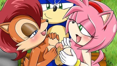 Divertida Noche de Sábado #1 (Saga Completa de Sonic, Sally, Amy, Tails, Knuckles)