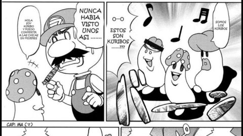 Super Mario Bros Versión Manga Japonés