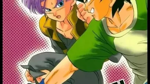 Batalla de Sexo Gay entre Goten y Trunks