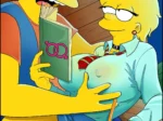 Lisa Simpson se Deja Chupar el Culo por Nelson Muntz (Enseñame)