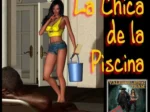 La Chica de la Piscina Enculada por Negros Dotados