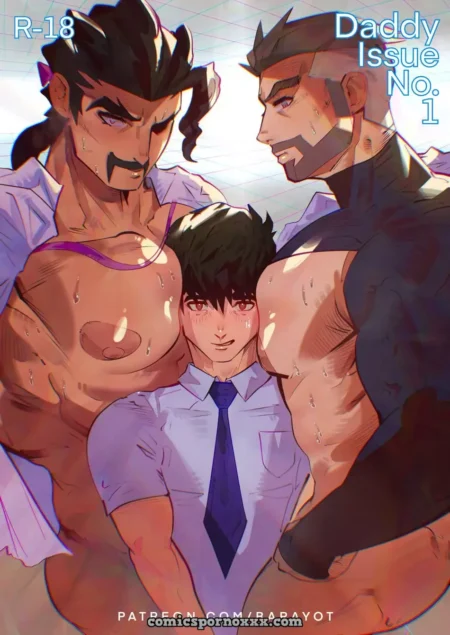 imagen:comics-porno-xxx-hentai-manga-de-daddy-issue-gay-ver-online-descargar-pdf-gratis-cover-featured