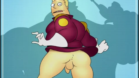 Zapp Brannigan and the Misterious Omicronian (Futurama Gay)