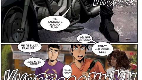 Percy and Ares