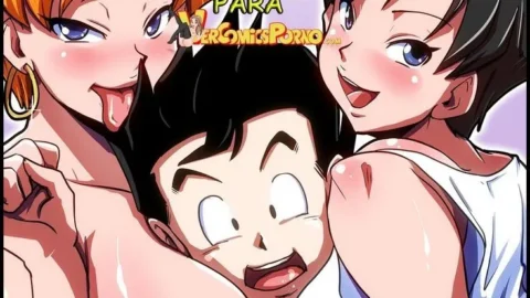 Dbz Doero de Bitch (Videl, Gohan, Goten y Milk Follando)