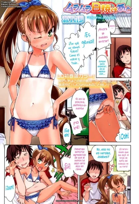 Sexy Bronceado Manga Hentai