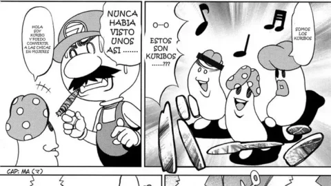 Super Mario Bros Versión Manga Japonés