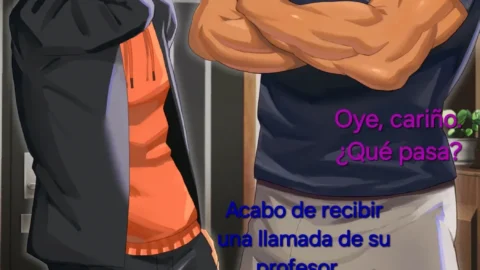 Hijastro Culiando con su Padrastro [Izukonohito]
