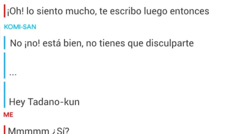 Komi-san No Puede Tener Sexo #1