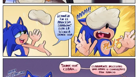 Sonic Sexo Gay en la Cocina con Shadow – Sonadow (Aricueva)