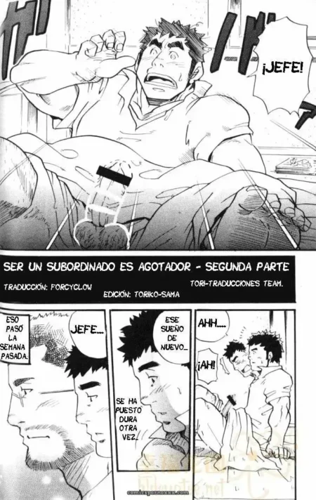 El manga es un relato de sexo explícito con personajes desnudados. +18 nsfw