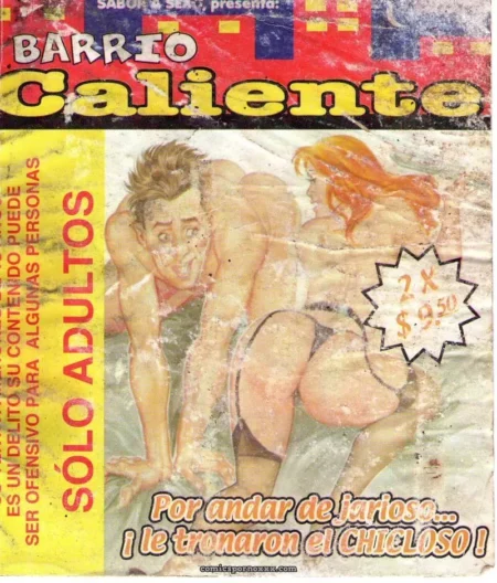 Hombre follando a mujer pelirroja desnuda en cuatro, Barrio Caliente 14 SÓLO ADULTOS 2x $9.50