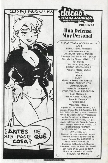 Mucama en Chicas Trabajadoras 14 con senos al descubierto y polla en boca sosteniendo escoba