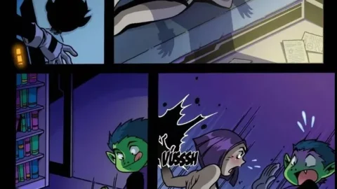 Raven & Beast Boy Sex (Chico Bestia Folla a Raven)