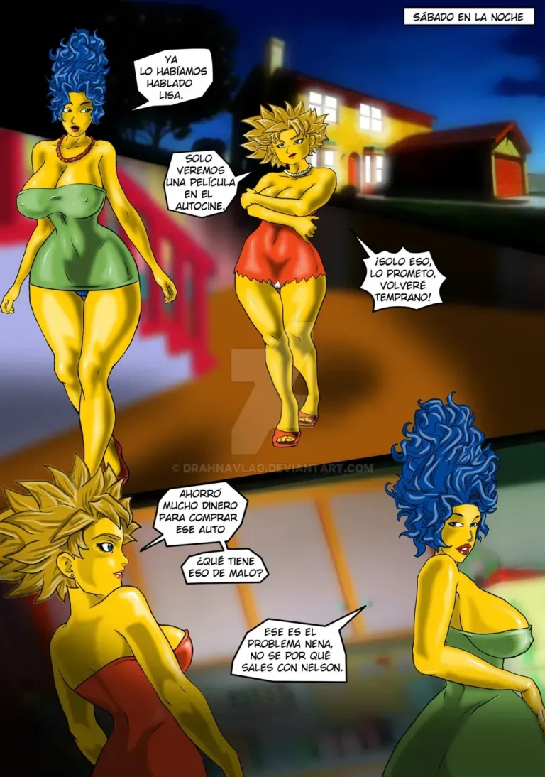 Marge y Lisa Son Prostitutas