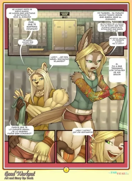 Bonk: Buen Entrenamiento (Furry Porn)